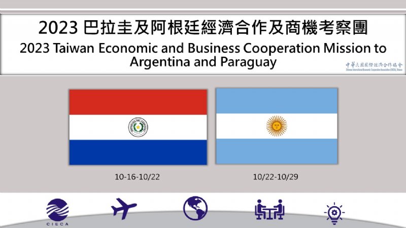 2023巴拉圭及阿根廷經濟合作及商機考察團